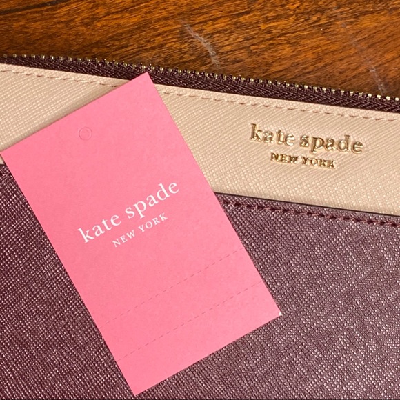 Kate Spade CAMERON SAFFIANO LEATHER Zip Wallet NWT - Picture 5 of 8